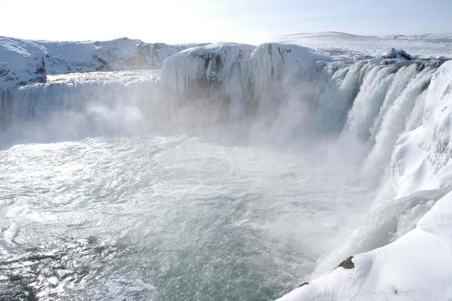 Akureyri: Goðafoss, Christmas House, and Forest Lagoon Tour - Key points at a glance