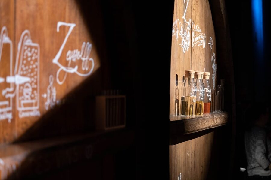 Alsatian Christmas Immersive Wine Tour with Wine Tasting - The 1850 oak barrels