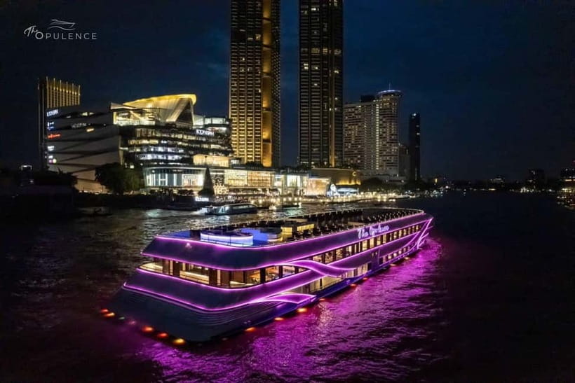 Bangkok: Celebrate New Year Opulence Dinner Cruise - Key points to know before booking