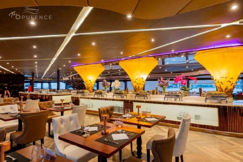 Bangkok: Celebrate New Year Opulence Dinner Cruise - A New Year’s Eve cruise with Bangkok as the backdrop