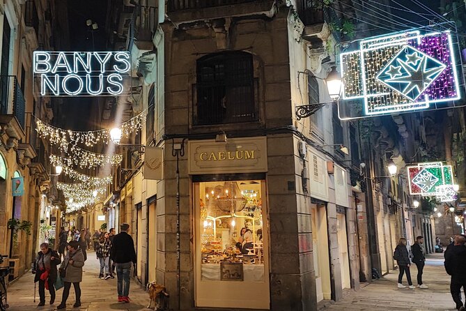 Barcelona Christmas Walking Tour - The Santa Workshop and seasonal shopping ideas