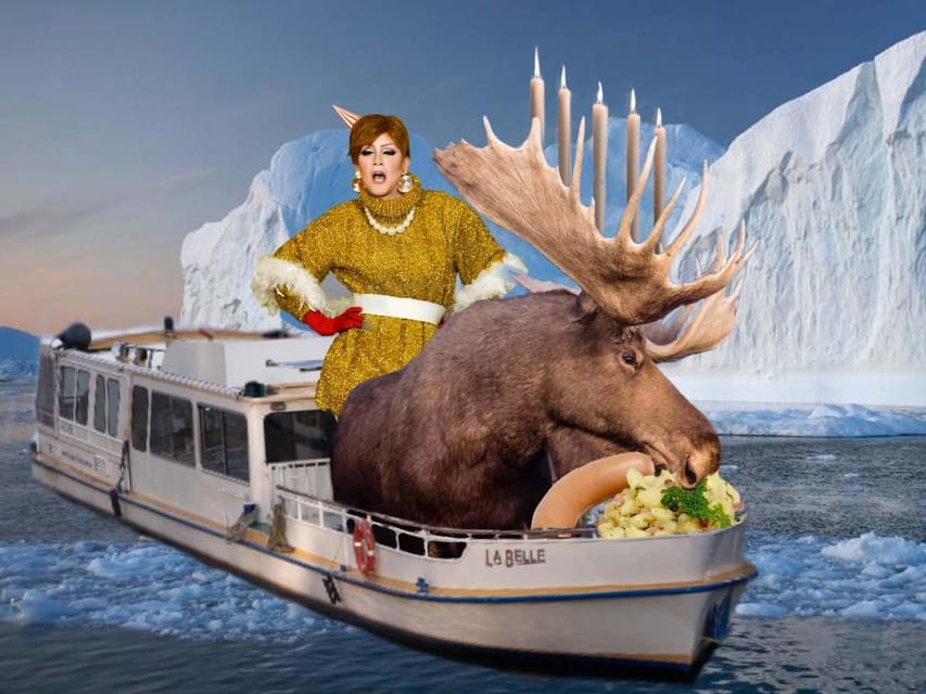Berlin: Christmas cruise on the Spree with drag queen Audrey. - Key points before you book
