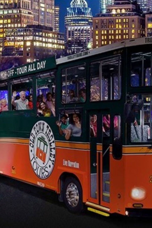 Boston: Holiday Sights and Festive Nights Trolley Tour - Faneuil Hall, Quincy Market, and the Old State House