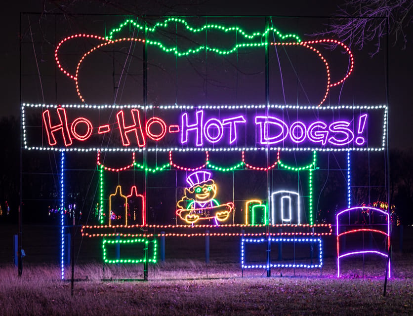 Branson: Lights of Joy Christmas Drive-Thru - Why The RGB Tunnel Gets Attention
