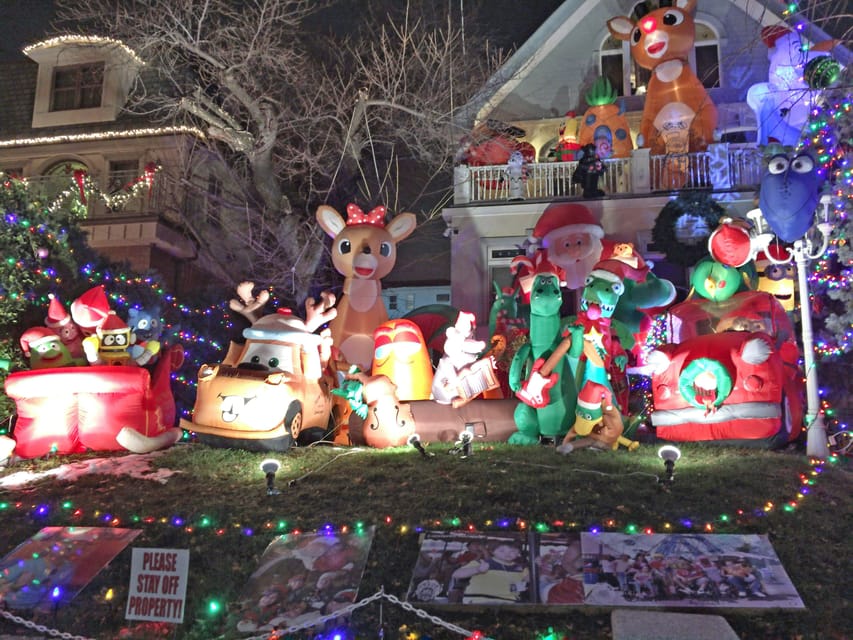 Brooklyn: Dyker Heights Christmas Walking Tour - The Lucy Spata Story and Local Codes
