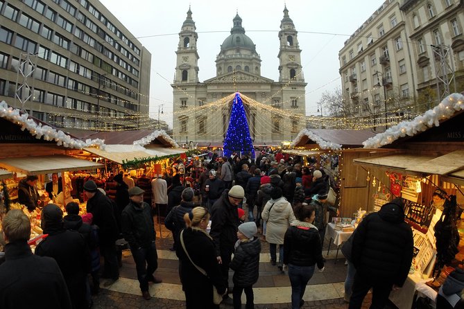 Budapest Christmas Walking Tour & Entry to St Stephen's Basilica - Erzsébet Square, Váci Street, and the central city