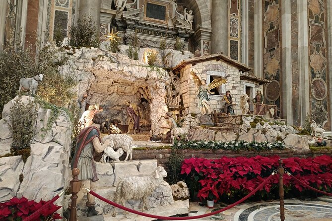 Christmas Eve Mass with Pope Leo XIV at Vatican - Private Tour - Finding a seat inside St. Peter’s