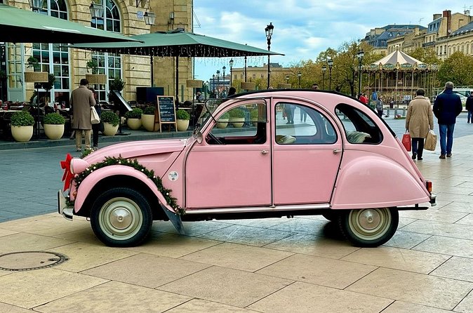 Christmas illuminations in 2CV - With 2 Presents (Food + goodies) - The oldest bridge and the city’s medieval gateways