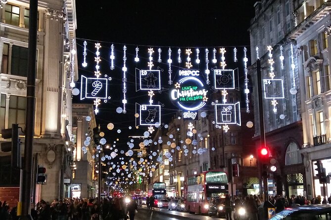 Christmas Lights Open-Top Bus Tour - Starting at Marble Arch