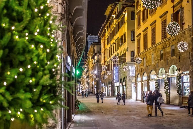 Christmas Lights Private Photo Tour in Florence - Starting beneath the lights at Piazza della Repubblica