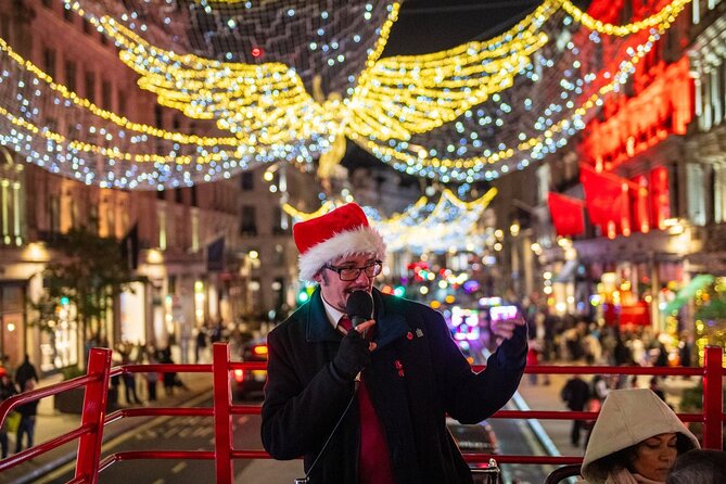 Christmas Lights Tour by Vintage Bus in London - Regent Street and the Spirit of Christmas angels