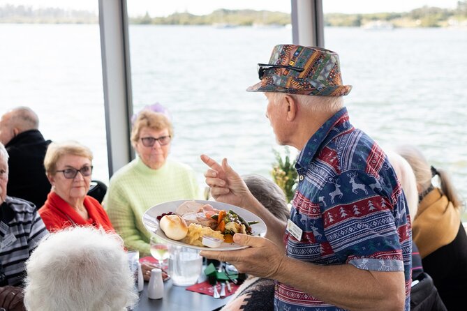 Christmas Lunch Cruise on Newcastle Harbour - Carrington and the steelworks channel