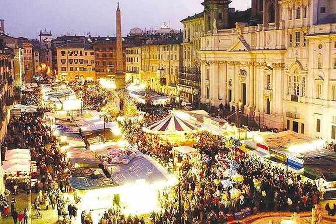 Christmas Nativities and Angels Tour in Rome - Piazza Navona and Bernini’s four rivers
