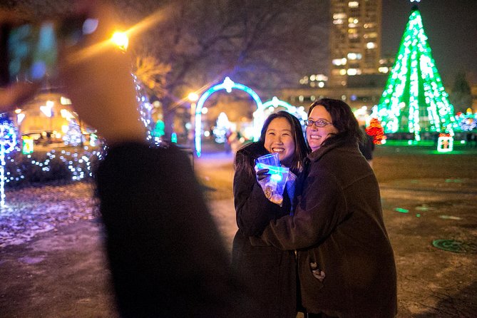 Christmas Past, Present and Future Light Tour in Milwaukee - Ziedler Park and Pere Marquette Park