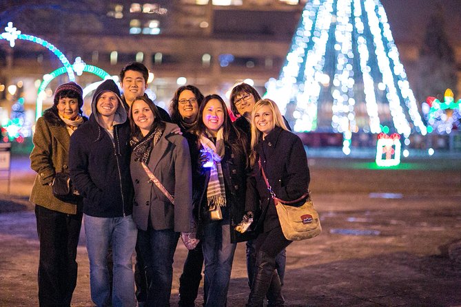 Christmas Past, Present and Future Light Tour in Milwaukee - Catalano Square: A Festive First Look