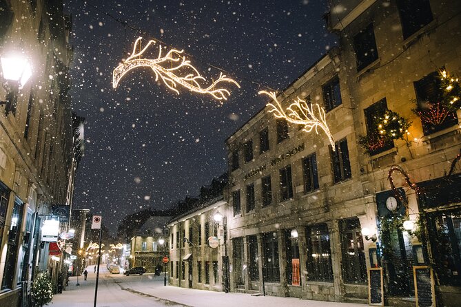 Christmas Walking Tour in Old Montreal - What this Old Montreal Christmas walk is really like