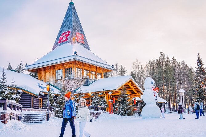 Day trip to Santa Claus Village from Levi - The long road from Levi to Rovaniemi