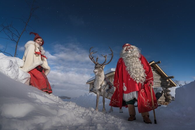 Day trip to Santa Claus Village from Levi - Snowman World from December 6 to March 17