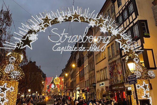 Discover Strasbourg Christmas markets - Free drink - La Petite France brings the first market stop