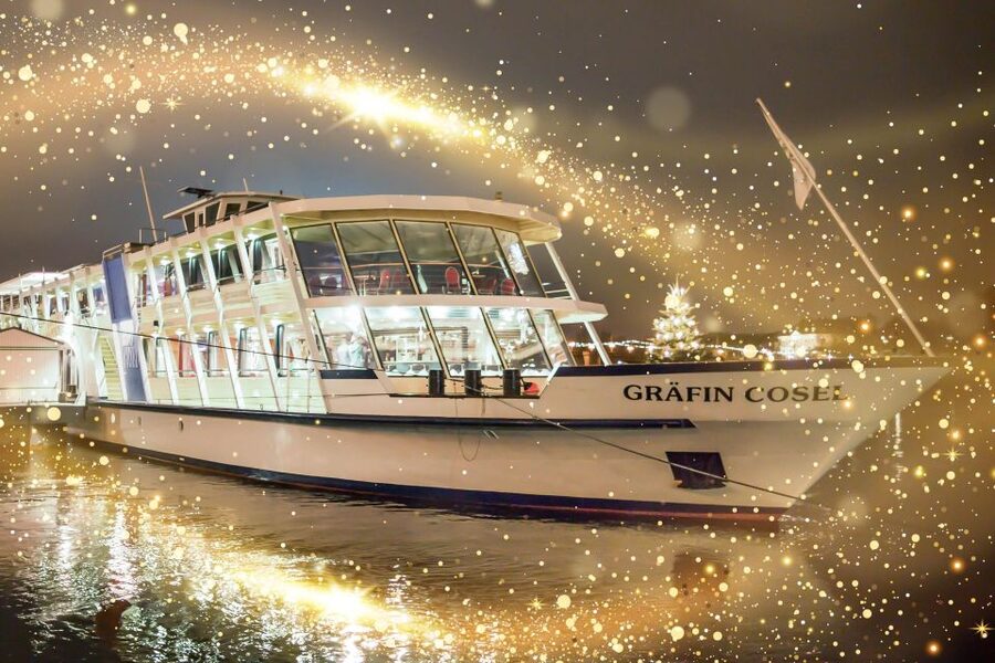Dresden: Christmas Lunch - festive river cruise - From Dresden’s Old Town to the Elbe