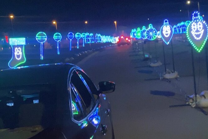 Drive through Christmas Lights Show - Who will enjoy this Lincoln light show most