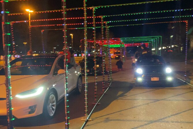 Drive through Christmas Lights Show - Small details that improve the outing