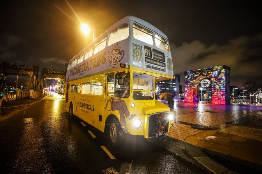 Dublin: Christmas Lights Festive Bus Tour with Afternoon Tea - Is $68 a fair price?