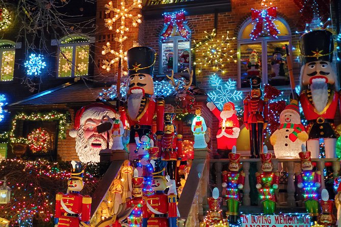 Dyker Heights Christmas Lights Guided Tour - The Dyker Heights walk: spectacular, crowded, and very real