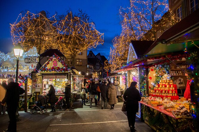 Excursion to Colmar and Ribeauvillé to the Christmas market - The one-hour transfer to Colmar