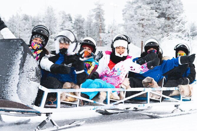 Family Snowmobile Safari from Santa Claus Village - The mini-snowmobile area for children