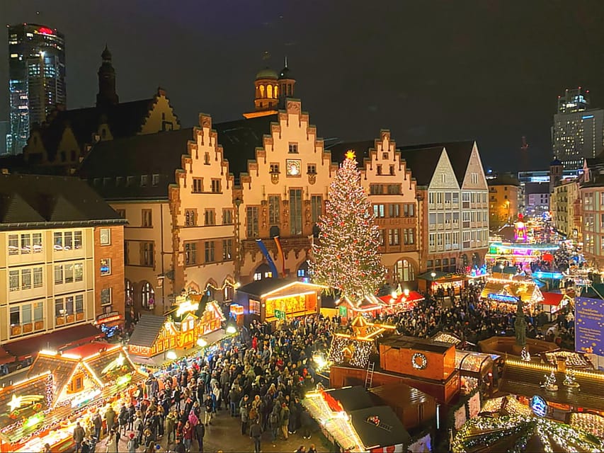 Frankfurt: Christmas Market & Old Town Tour 60 min-daily 16:00-in German - St. Paul’s Church and the first city stories