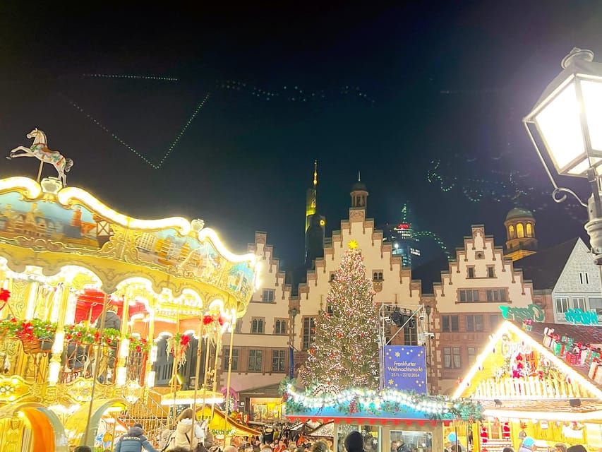 Frankfurt: Christmas Market & Old Town Tour 60 min-daily 16:00-in German - Value, inclusions, and what you still pay for