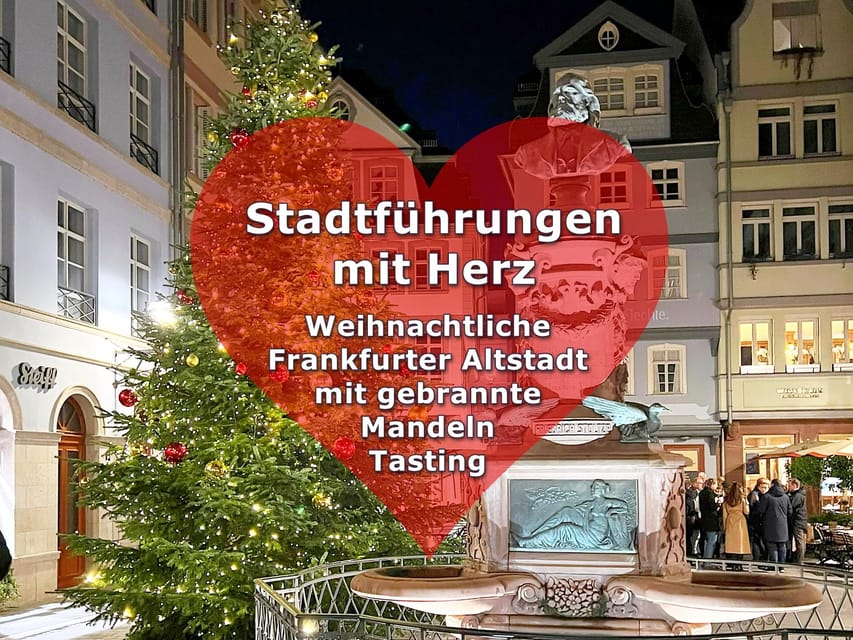 Frankfurt: Christmas Market & Old Town Tour 60 min-daily 16:00-in German - Meeting at St. Paul’s Church