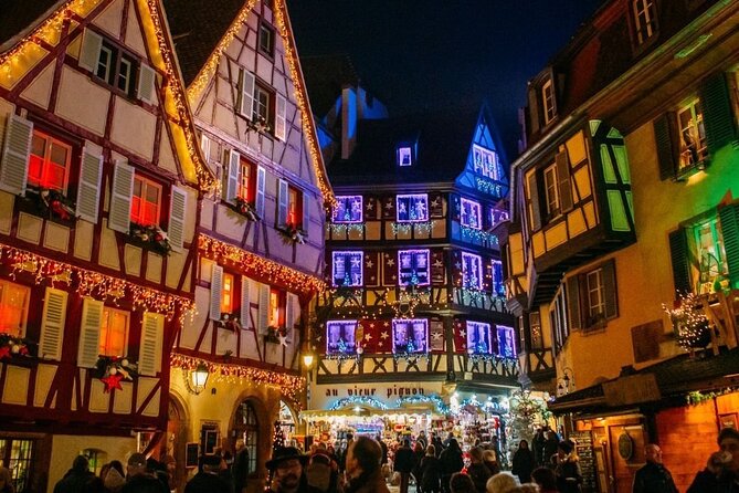 From Basel: Colmar Christmas Market & Wine Tasting Private Tour - Three hours among Colmar’s old streets