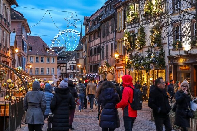 From Basel: Colmar Christmas Market & Wine Tasting Private Tour - Leaving Basel on the 40-minute train