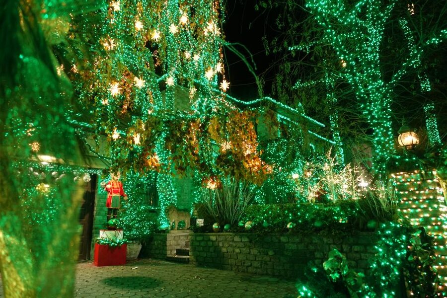 From Manhattan: 4-Hour Christmas Lights Luxury Bus Tour - Rockefeller Center and the final Midtown stop