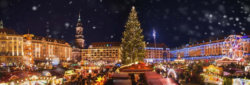 From Prague: Dresden Christmas markets and old town tour - The Prague pickup makes winter travel easier