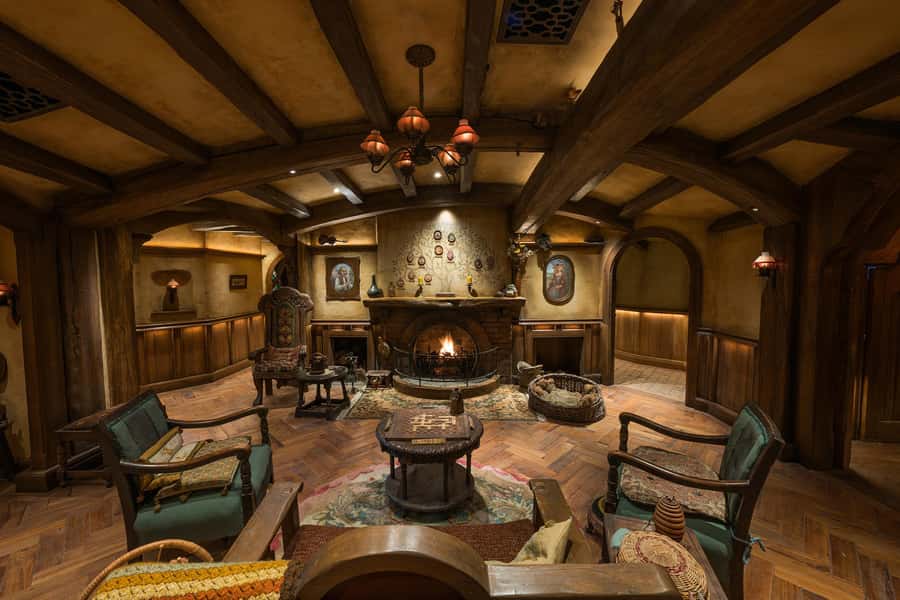 From Rotorua: Hobbiton Movie Set Tour with Festive Lunch - The Mill, double-arched bridge, and Party Tree