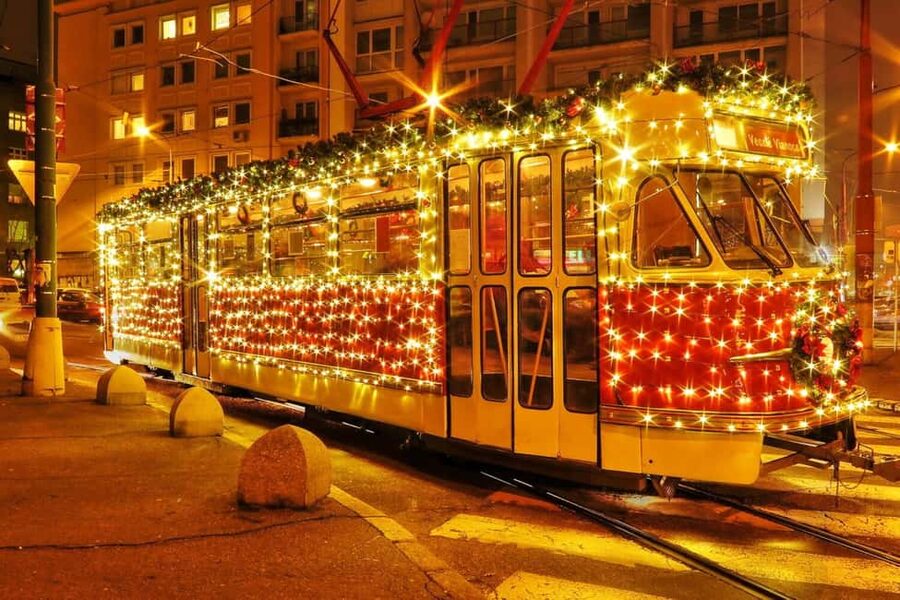 From Vienna: Bratislava Christmas Markets Guided Tour - Devín Castle and the meeting of two rivers