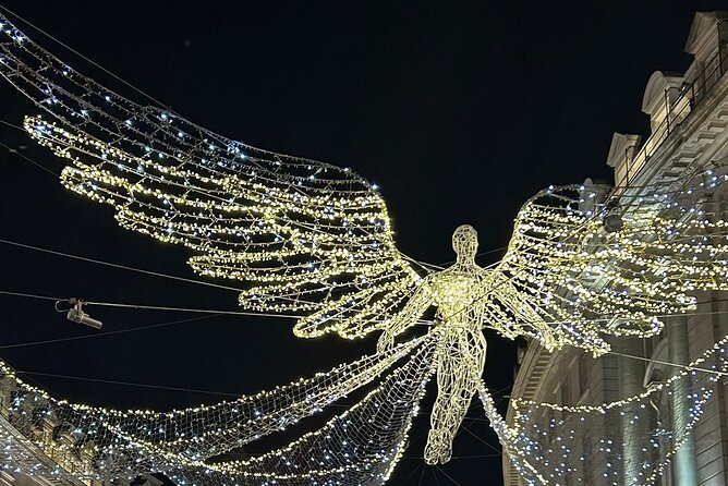 Iconic Streets of London Christmas Lights Tour - Savile Row shows London at its most polished