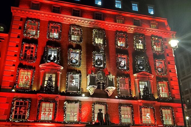Iconic Streets of London Christmas Lights Tour - Piccadilly Circus supplies the big city moment
