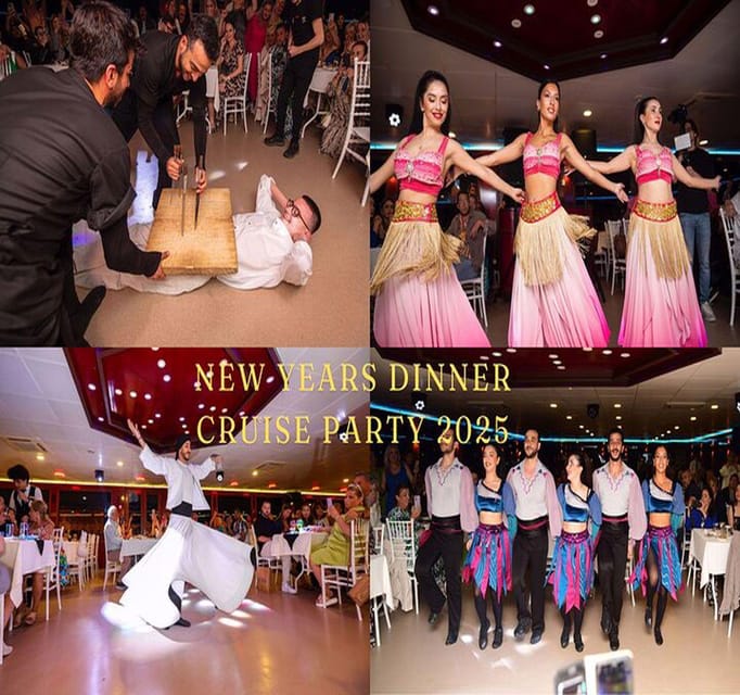 Istanbul: New Year's Eve Bosphorus Dinner Cruise 2027 - Dinner, open drinks, and the real value of $331