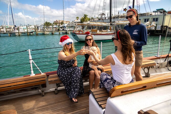 Key West Christmas Cruise with Live Band and Drinks - A festive hour and a half on Schooner America 2.0