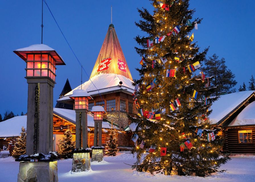 Levi: Day Trip to Santa Claus Village with Lunch - Crossing the Arctic Circle at Santa Claus Village
