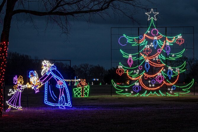 LIghts of Joy Christmas Light Drive-Thru - Santa and Mrs. Claus on weekend evenings