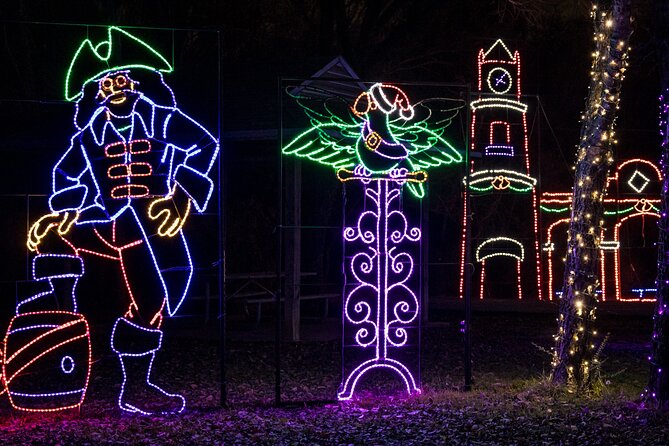 LIghts of Joy Christmas Light Drive-Thru - Who will enjoy Lights of Joy most?