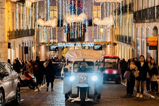 Lisbon Christmas Lights Tuk-Tuk Tour with Local Guide - Why a tuk-tuk works well for Lisbon at Christmas