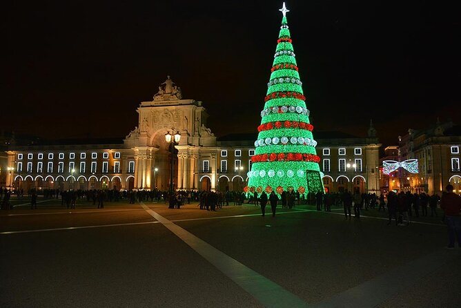 Lisbon Christmas Lights Tuk-Tuk Tour with Local Guide - The view from São Pedro de Alcântara