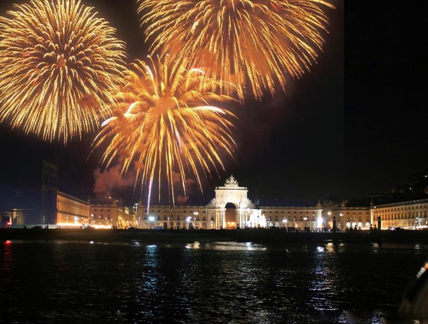 Lisbon: New Year’s Eve Fireworks Tagus River Sailing Cruise - Jerónimos Monastery and MAAT after dark
