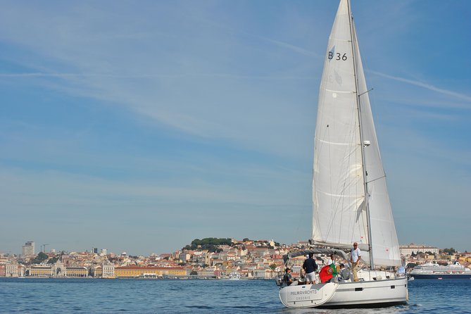 Lisbon New Years Eve Sailing Tour - Seeing Belém Tower from the water
